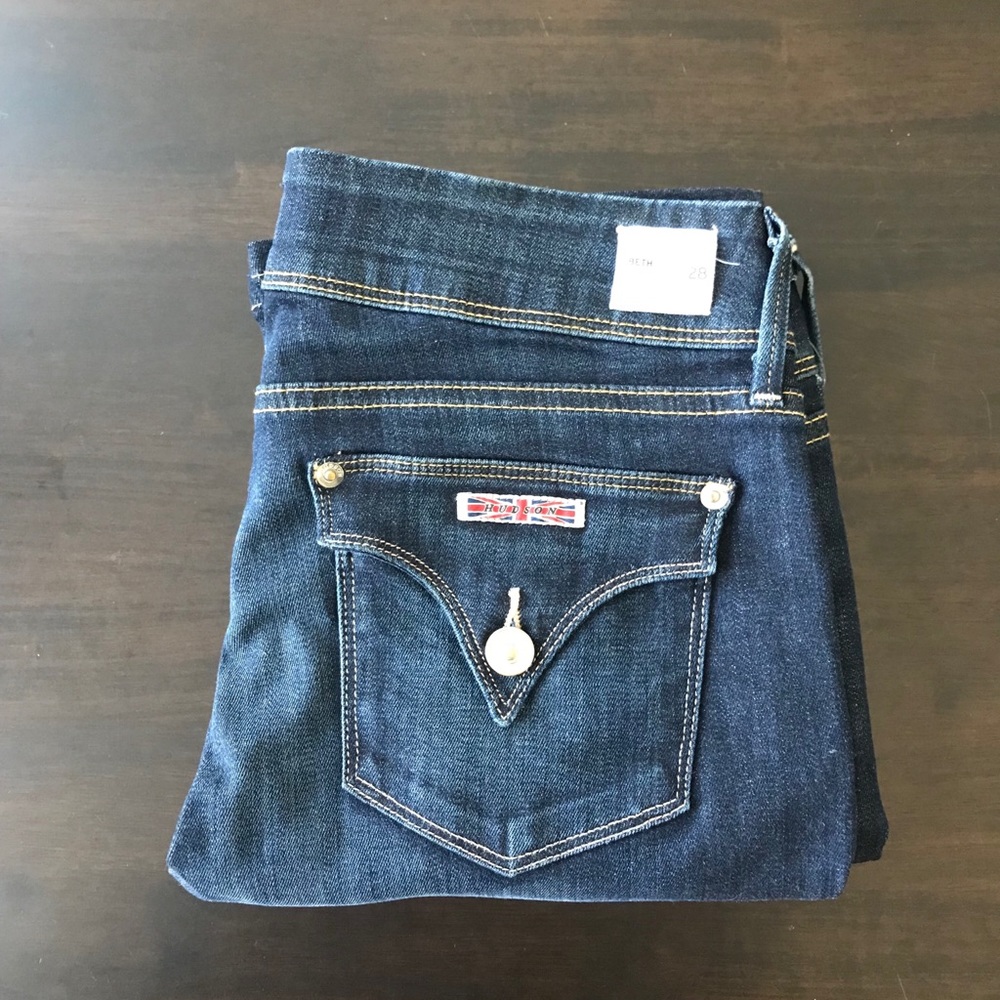 NWOT Hudson Baby Bootcut Jeans Sz 28 - Picture 6 of 7